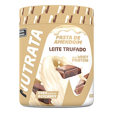 Nutrata Pasta Amendo Whey: Sabor e Performance!