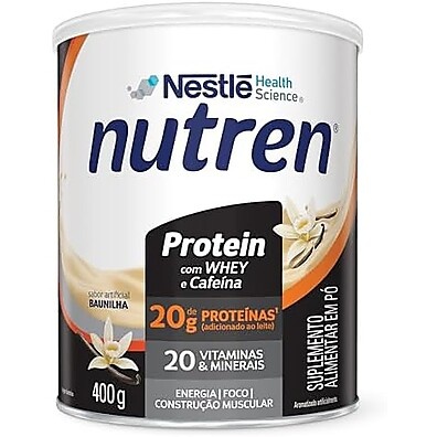 Nutren Protein Baunilha: Energia e Massa Muscular