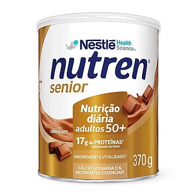 Nutren Senior Chocolate 370g – Saúde e Energia para a Melhor Idade