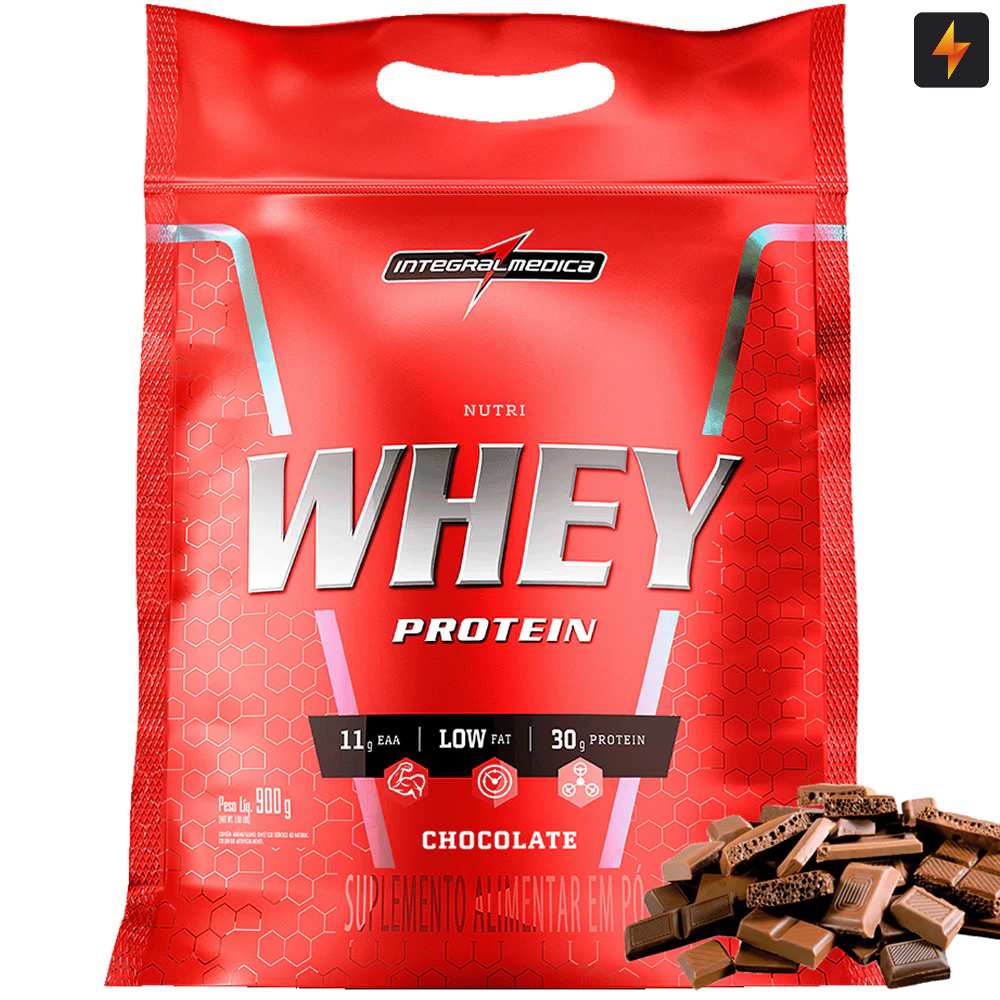 Nutri Whey 900g Integralmedica: Ganhe Massa e Energia!