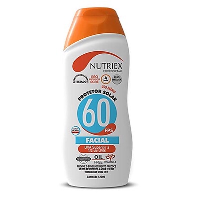 Nutriex FPS 60: Proteção Solar Facial Completa
