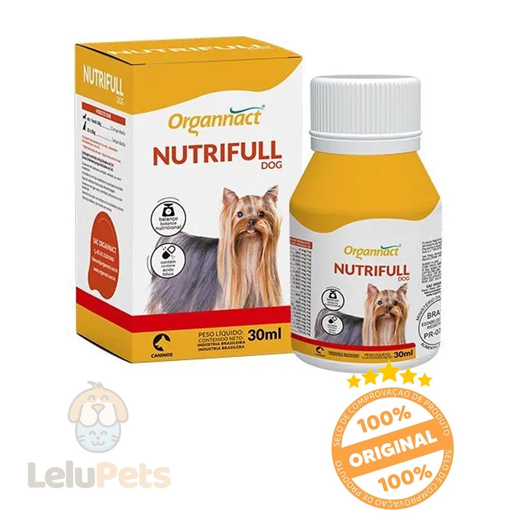 Nutrifull Dog: Vitamina para Cães Mais Saúde!