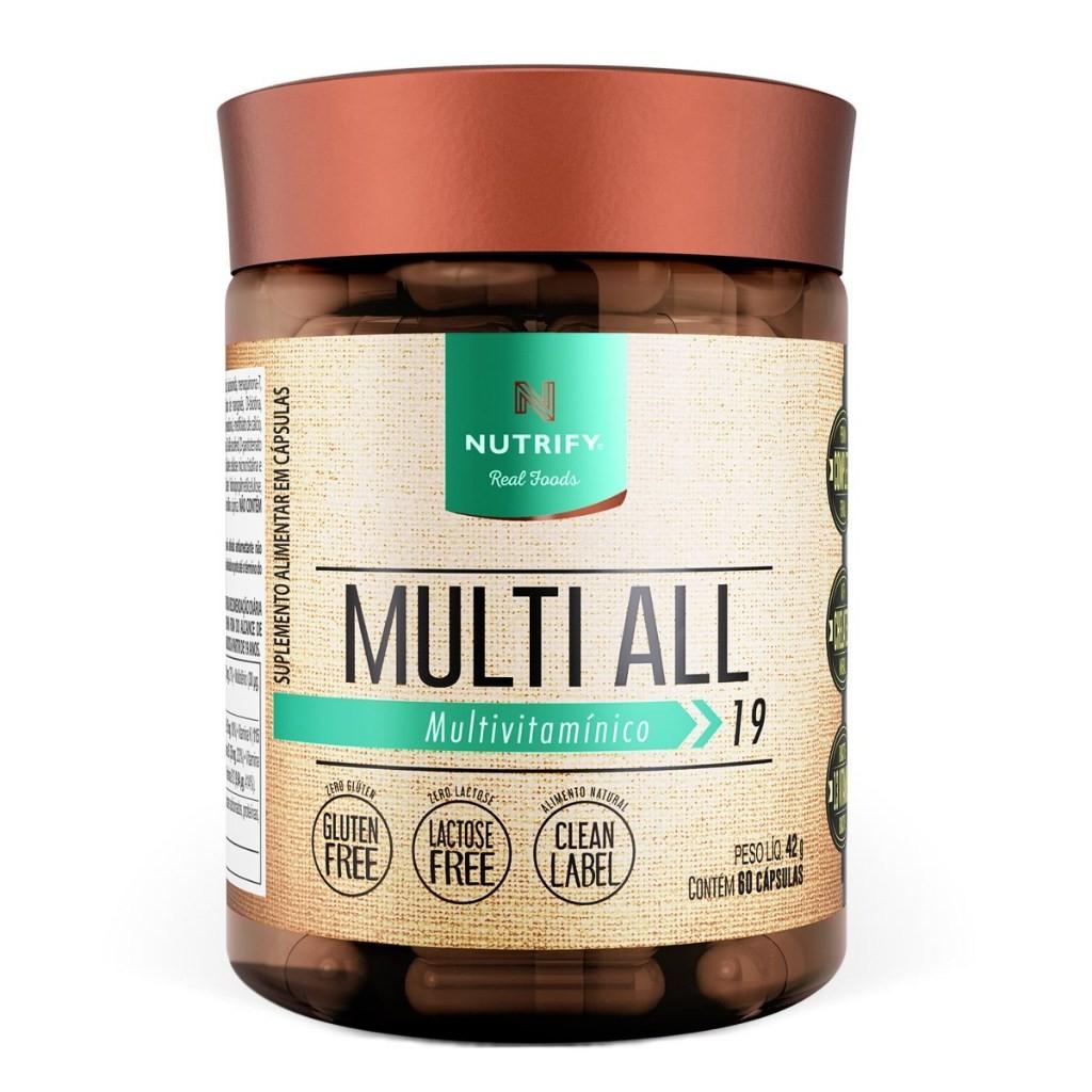 Nutrify Multi-All: Vitamina Completa Vegana 60 Cápsulas