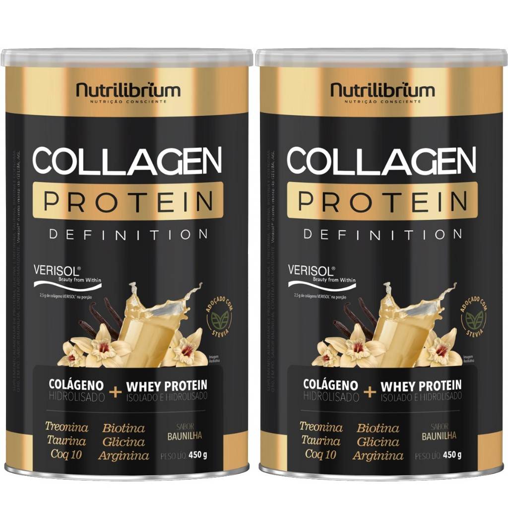 Nutrilibrium Collagen Protein: Defina Seu Corpo!