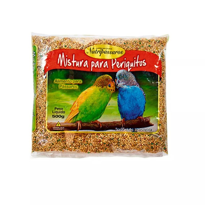 Nutripássaros 500g: A Melhor Ração para Periquitos!