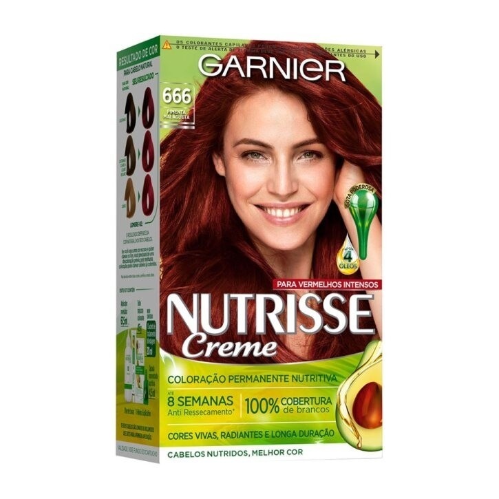 Nutrisse Pimenta Malagueta: Cobertura Total e Cor Radiante