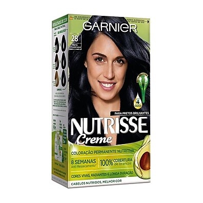 Nutrisse Preto Azulado Açaí: Cor Radiante!