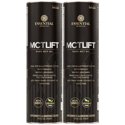Kit 2X: MCT Lift Óleo Essential Nutrition 250ml