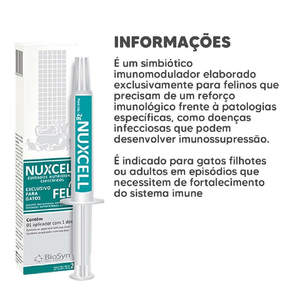 Nuxcell FEL: Imunidade e Saúde para seu Gato