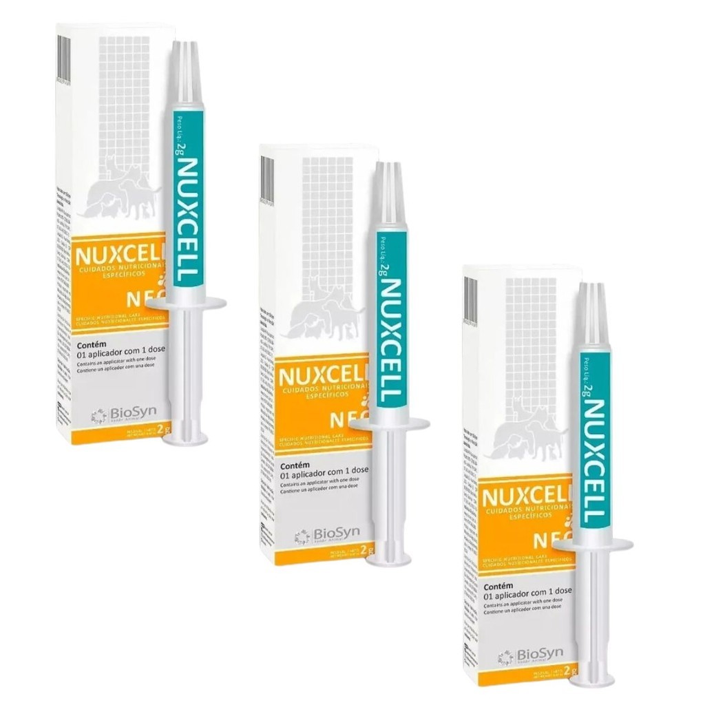 Nuxcell Neo: Imunidade e Saúde Intestinal para Filhotes