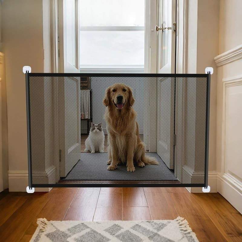 Tela Protetora de Segurança para Bebês e Pets – Grade Portátil em Nylon Resistente 182x76cm