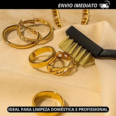 Kit Escovas Limpeza Pesada: Aço, Latão e Nylon