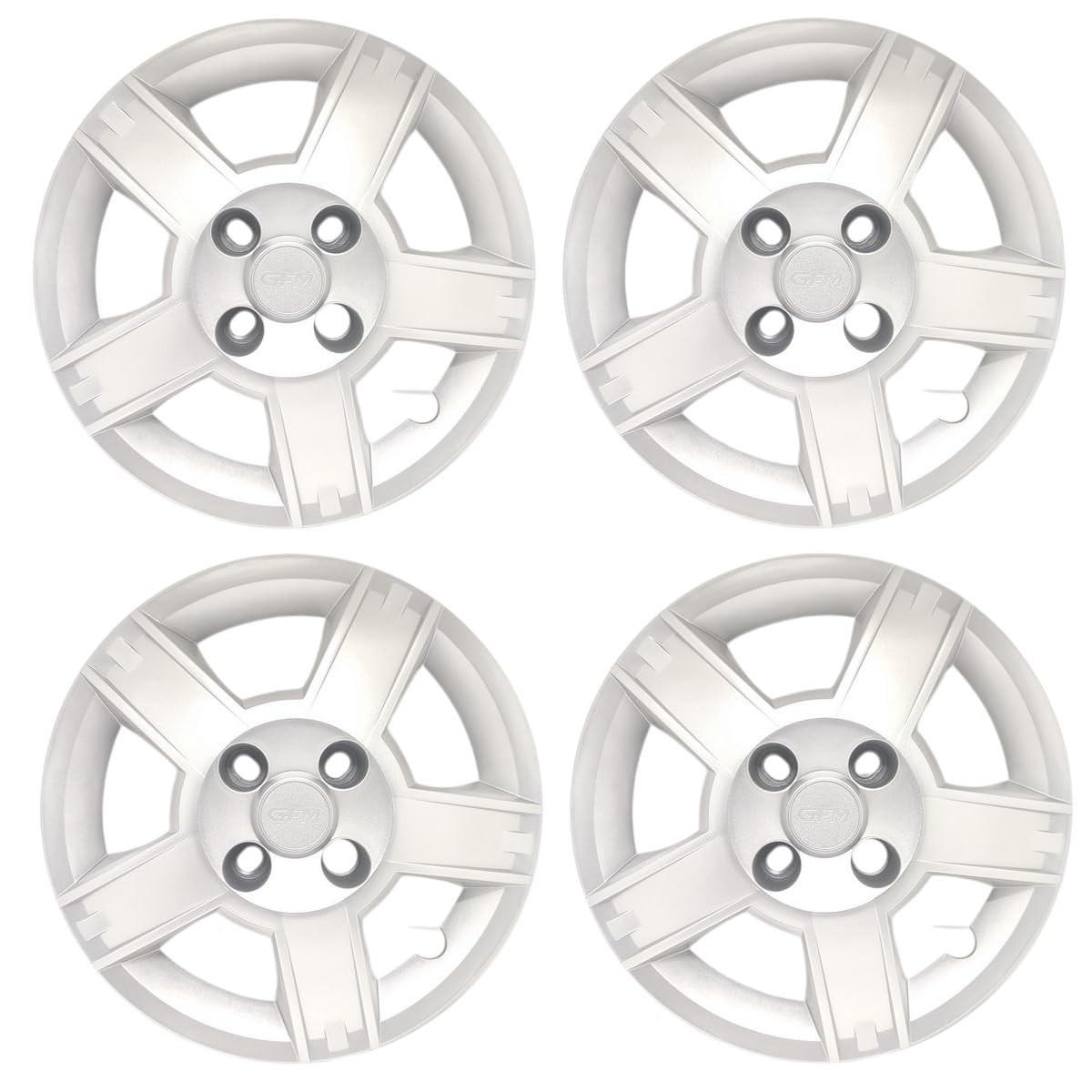Kit 4 Calotas Aro 14 Prata - Fiesta Hatch/Sedan 2008-2010: Renove o Visual!