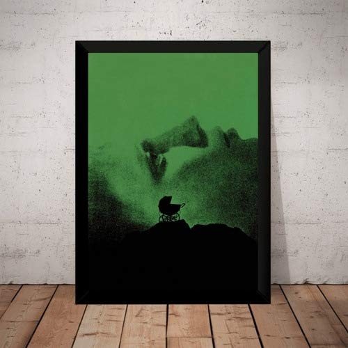 Quadro Decorativo Filme O Bebê de Rosemary - Arte de Cinema para Fãs de Suspense e Terror
