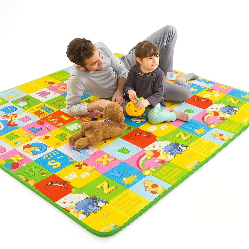 Tapete de Atividades Infantil com Proteção Térmica - Estimule o Bebê com Segurança e Diversão