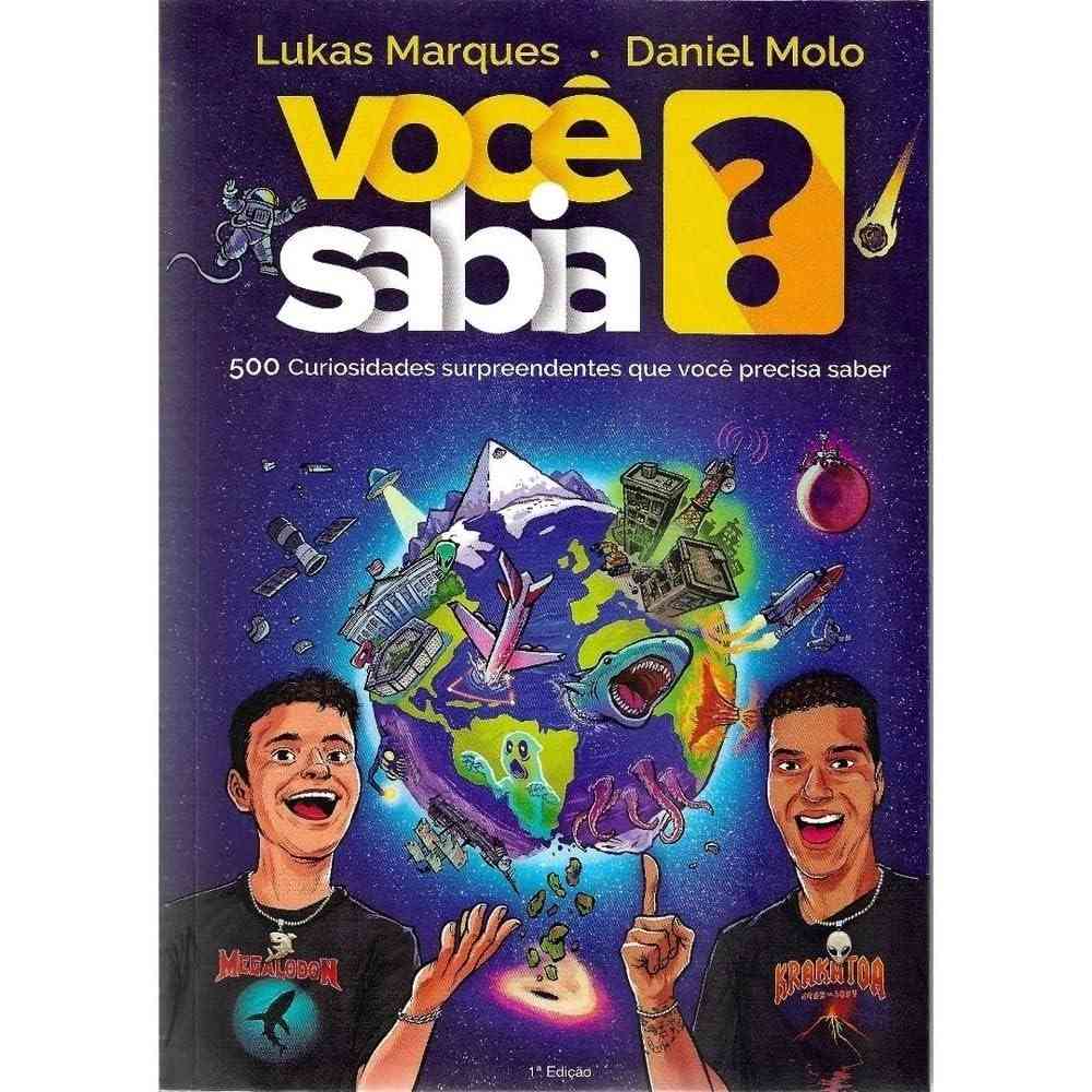 Livro Você Sabia? 500 Curiosidades Incríveis para Desvendar o Mundo!