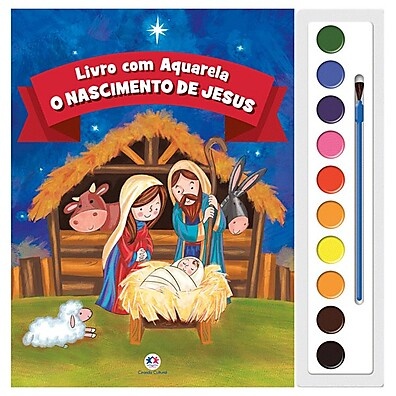 O Nascimento de Jesus: Pinte e Viva a História!