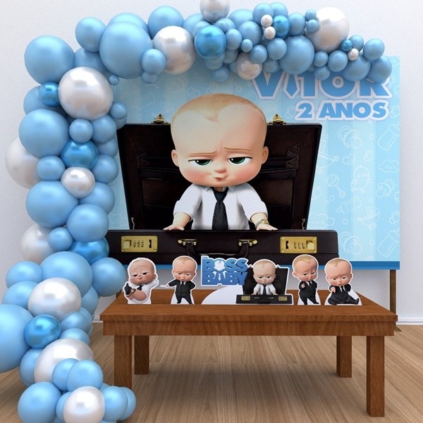 O Poderoso Chefinho 2: Kit Festa Ouro Personalizado!