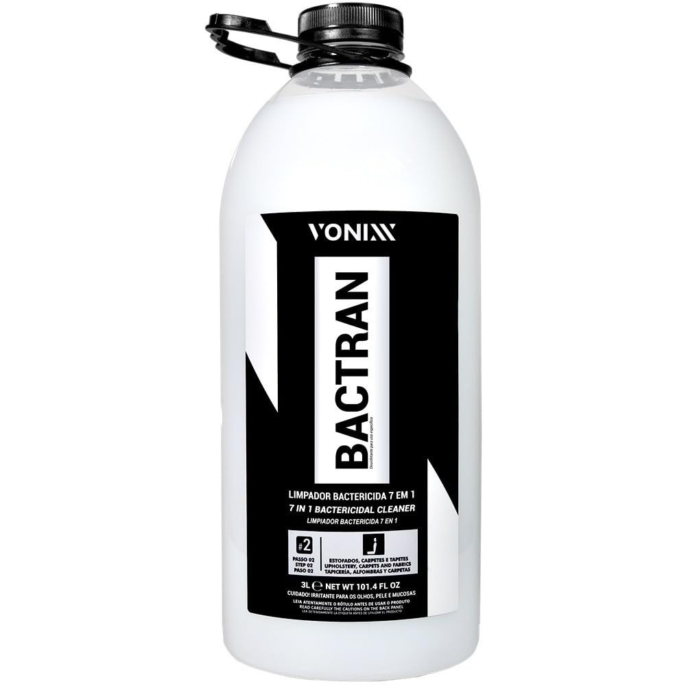 Bactran 3L Vonixx: O Poder Bactericida Essencial para seu Veículo