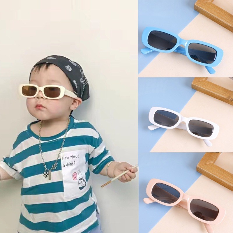 Óculos de Sol Infantil Vintage Retrô para Crianças