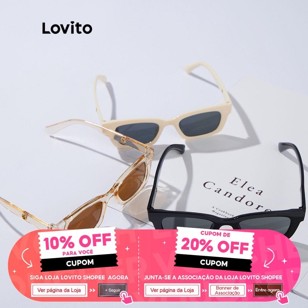Óculos de Sol Lovito: Estilo Casual e Versátil