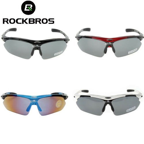Óculos de Sol RockBros para Ciclismo: 5 Lentes Interchangeáveis com Proteção UV400