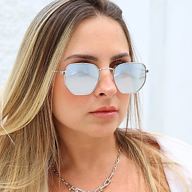 oculos-hexagonal-prata-estilo-e-protecao-uv400