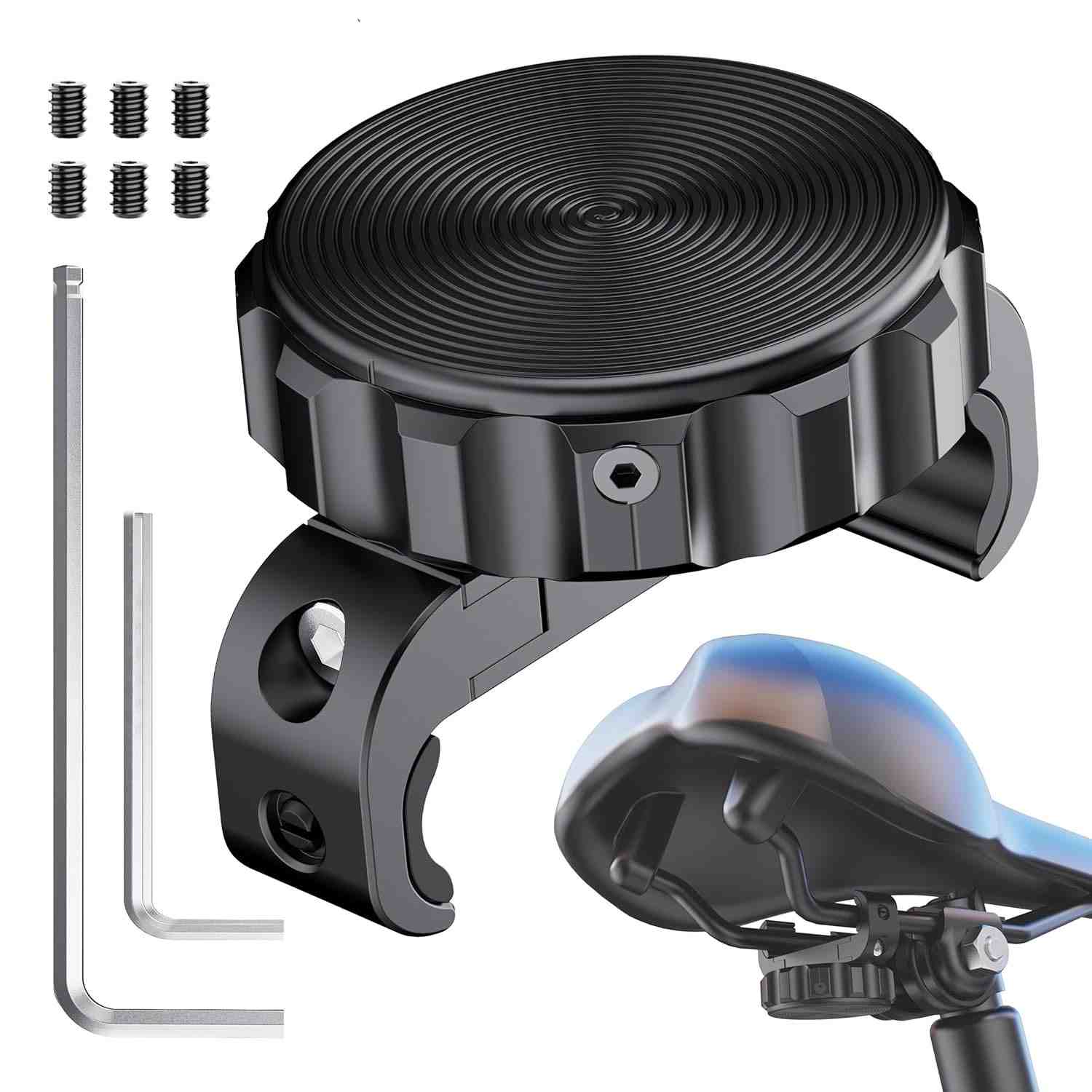 Suporte Oculto AirTag para Bicicleta: Antifurto, Impermeável e Discreto