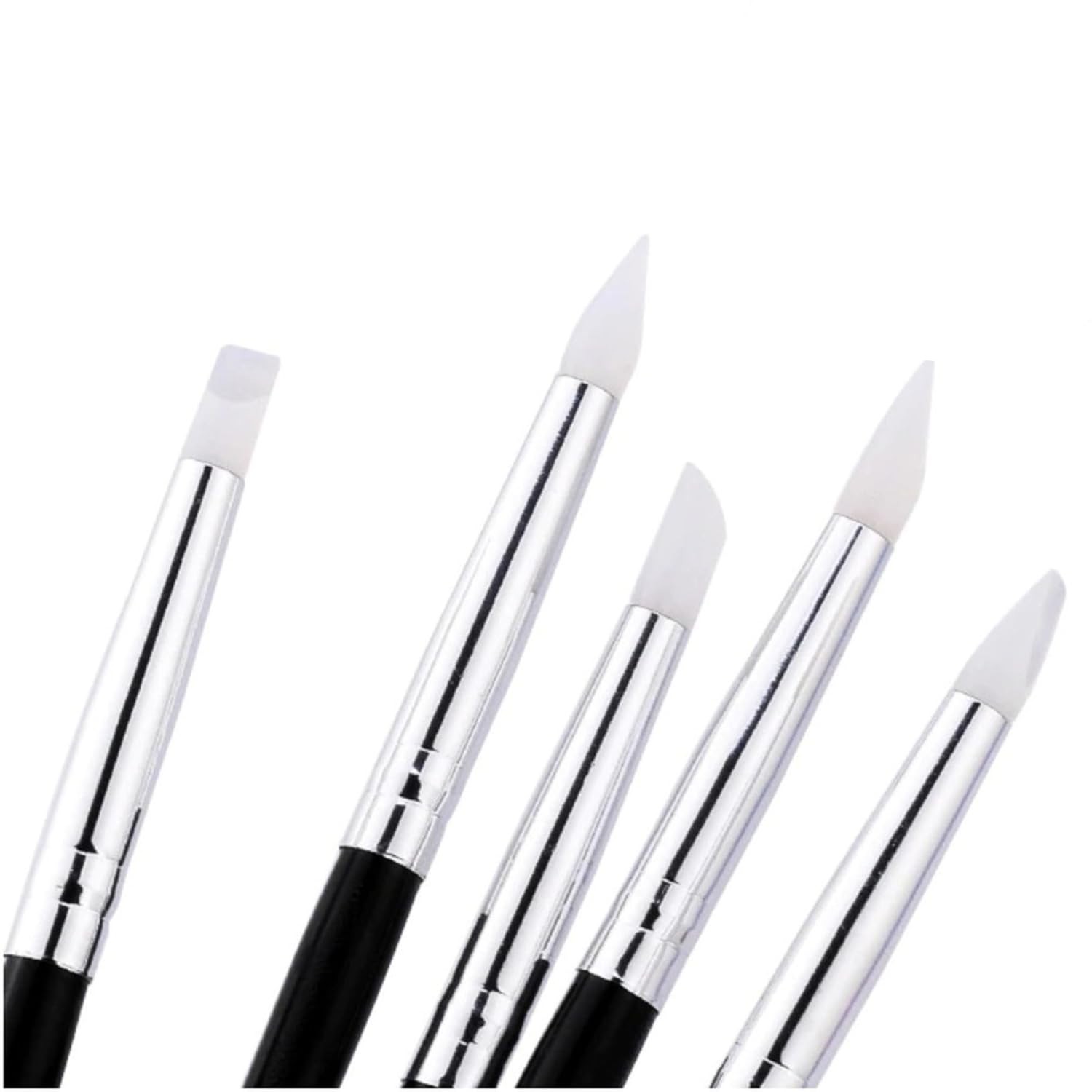 Pincel de Silicone para Escultura em Odontologia - Modelador Profissional para Restauração e Facetas