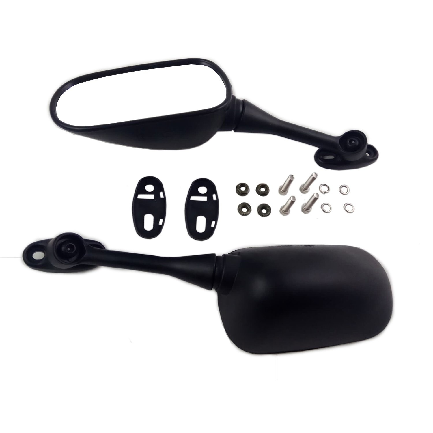 Espelho Retrovisor Moto CBR 600RR / 1000RR (2003-2012) - Estilo Racing OEM Preto