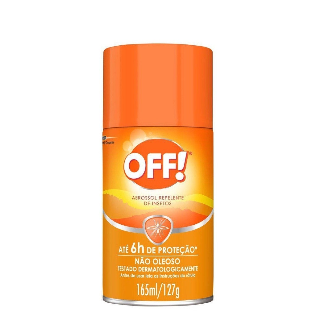 Off! Aerossol 165ml: Proteção Imediata Contra Insetos