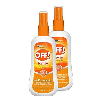Off! Family: Kit 2 Repelentes Contra Insetos - 200ml