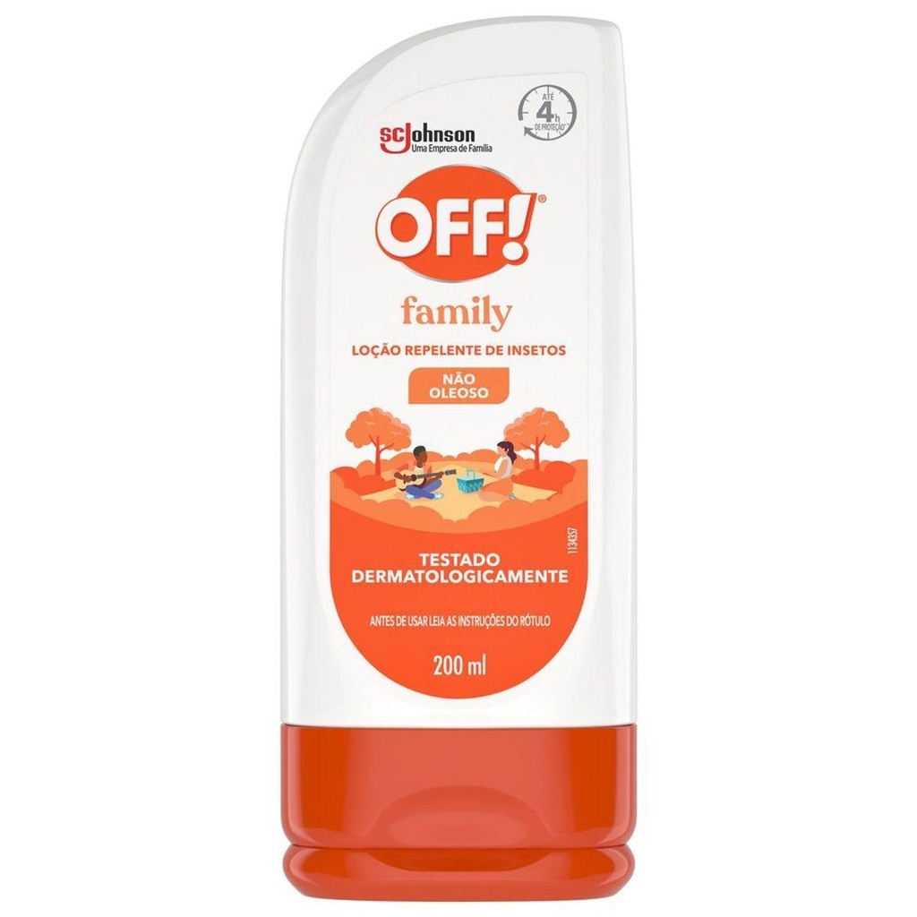 Off! Family Loção 200ml: Proteção Contra Mosquitos