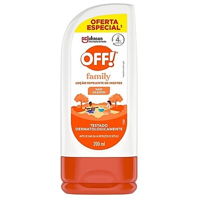 OFF Family Loção 200ml: Proteção Imbatível!