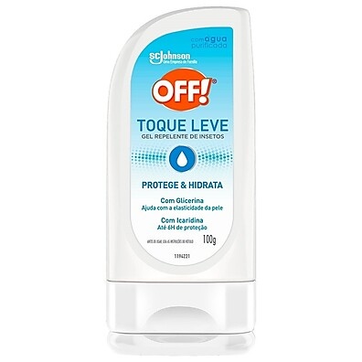Off Gel Toque Leve: Proteção 6h Sem Perfume