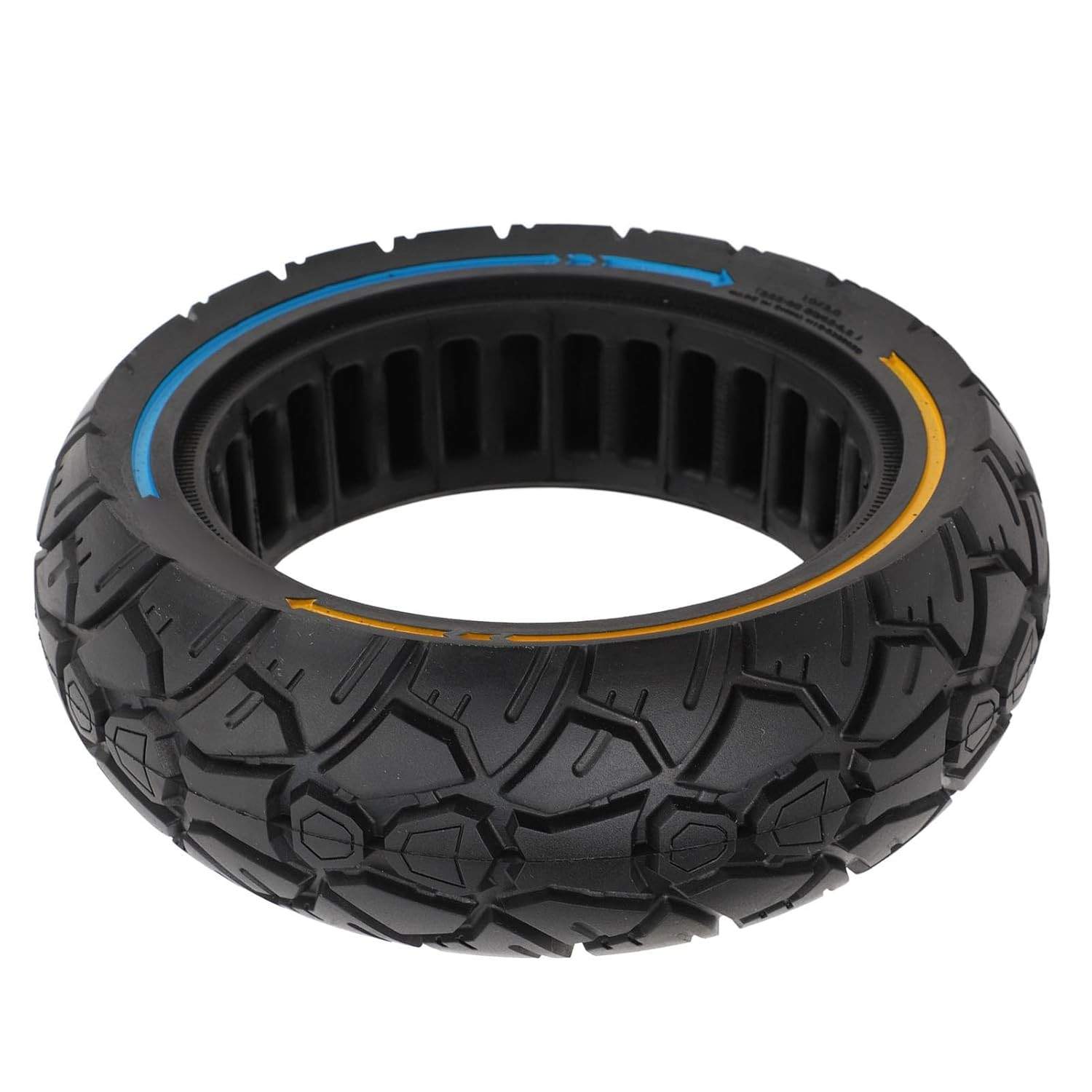 Pneu Sólido Off-Road 25x7.6cm para Scooter Elétrica: Aderência, Durabilidade e Sem Manutenção