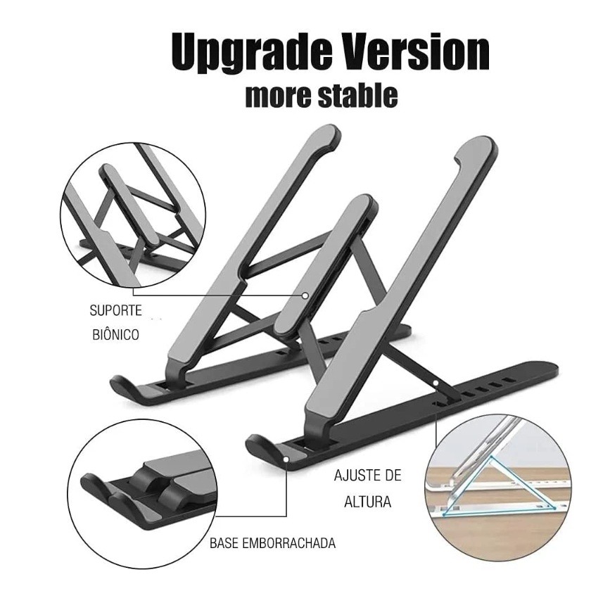 Suporte Notebook Ergonômico e Portátil para Home Office