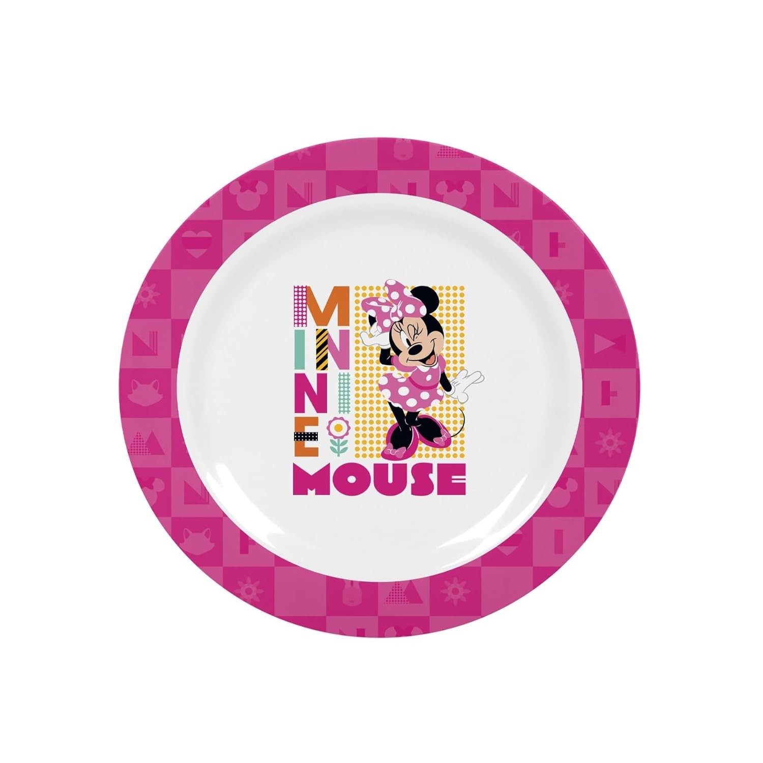 oficial-em-prato-produto-disney-minnie-melamine-fundo-a-22cm-resistente-a