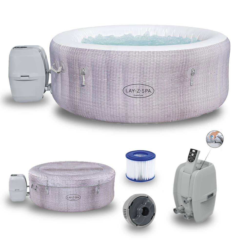 Ofurô Spa Inflável Cancun: Relaxamento em Casa!