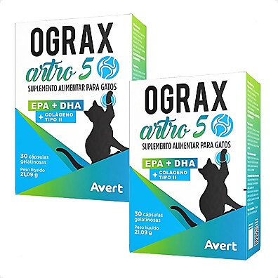 Ograx Artro 5: Saúde Articular para Gatos