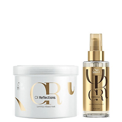 Oil Reflections Wella: Kit Brilho e Nutrição