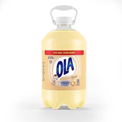 Ola Bebê 3,8L: Lava Roupas para Bebê
