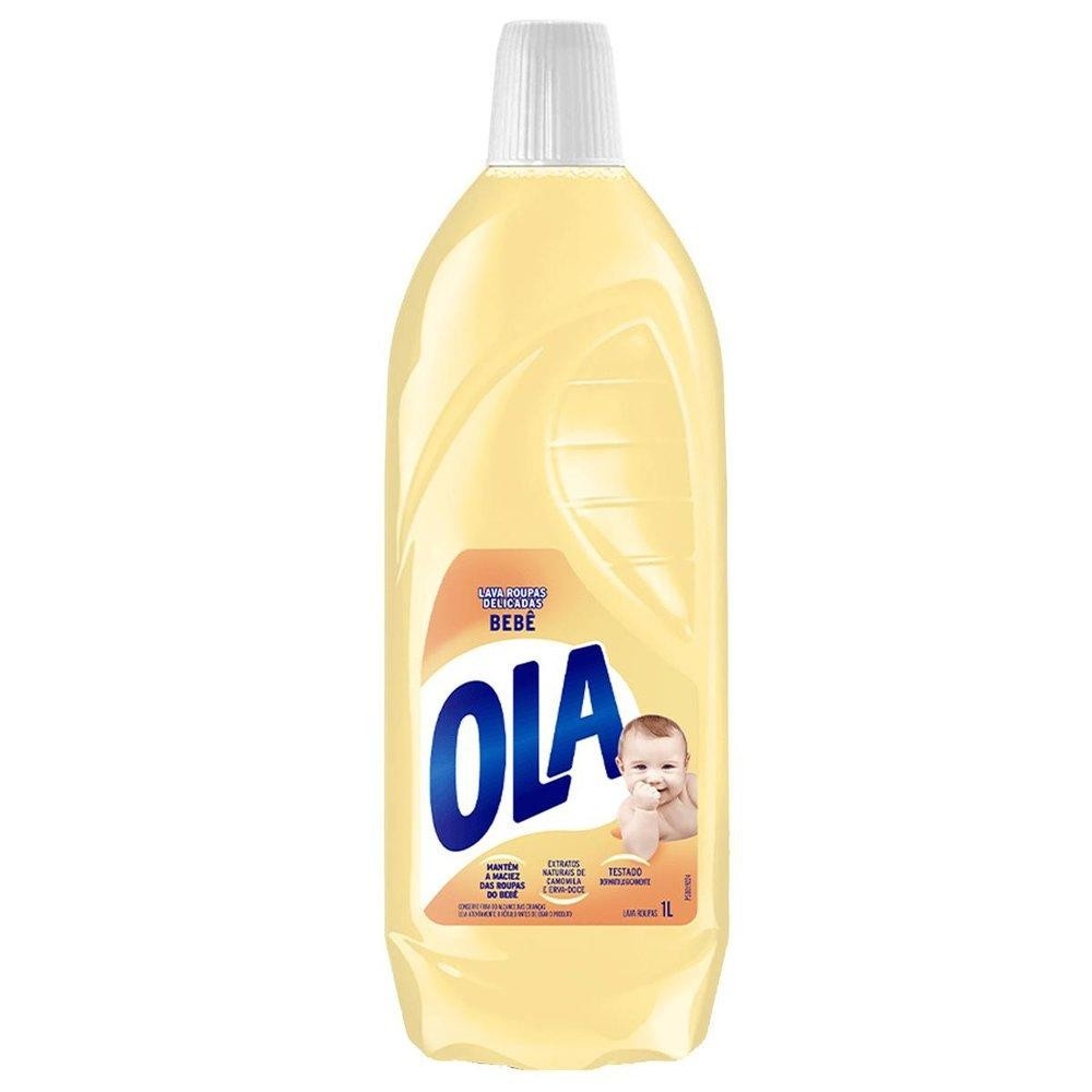 Ola Bebê: Lava Roupas Suave para Bebê - 1L