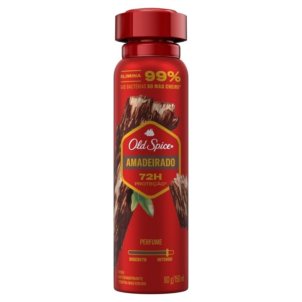 Old Spice Lenha: 72h de Proteção e Perfume