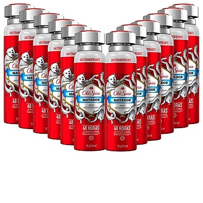 Old Spice Matador: Kit 12 Desodorantes 150mL