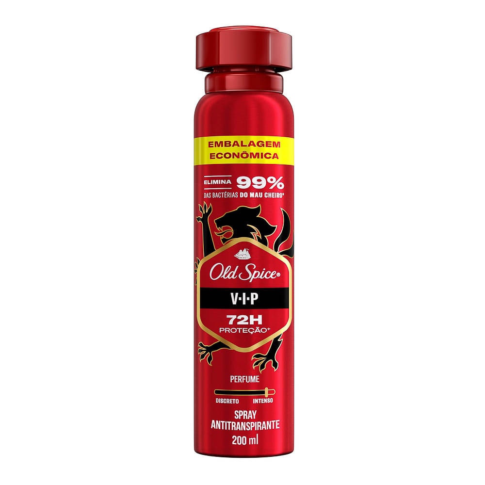 Old Spice VIP: 72h de Proteção e Perfume