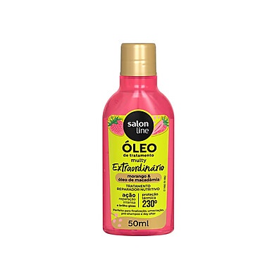 Óleo Capilar Morango Salon Line: Reparação e Brilho!