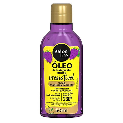 Óleo Capilar Uva Salon Line: Brilho e Reparação