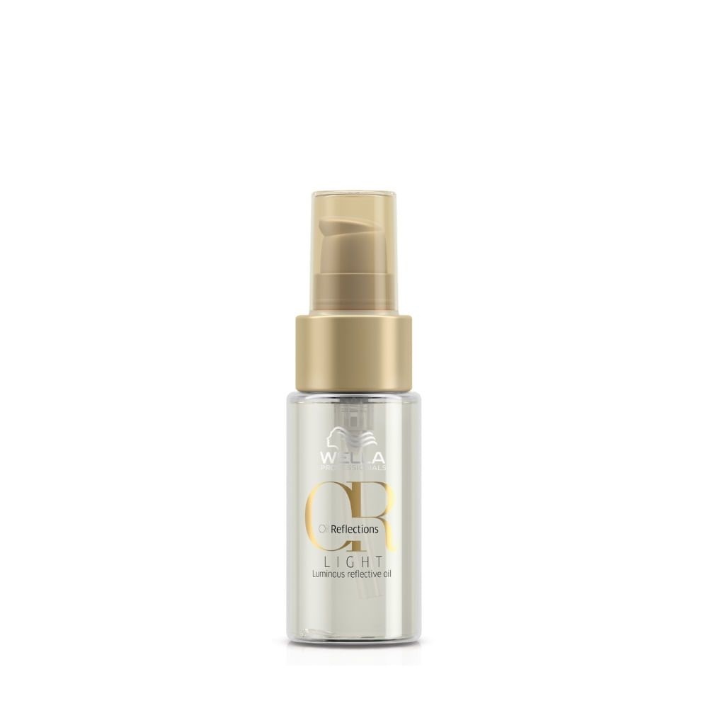 Óleo Capilar Wella Oil Reflections Light 30ml: Brilho e Volume Sem Pesar