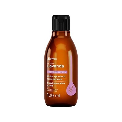 Óleo Corporal Lavanda Farmax: Relaxamento e Hidratação